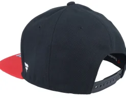 Chicago Blackhawks Black/Athletic Red Snapback - Fanatics
