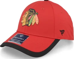 Chicago Blackhawks Defender Athl Red/Black Adjustable - Fanatics