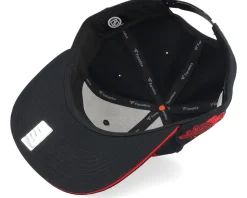 Chicago Blackhawks Gino Flat Brim Black/Red Snapback - Fanatics