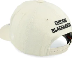 Chicago Blackhawks Khaki Classic Red Khaki Adjustable - Mitchell & Ness