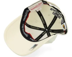 Chicago Blackhawks Khaki Classic Red Khaki Adjustable - Mitchell & Ness