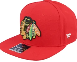 Chicago Blackhawks Primary Logo Red Snapback - Fanatics