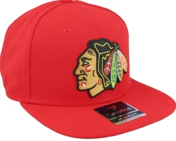 Chicago Blackhawks Primary Logo Red Snapback - Fanatics