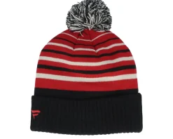 Chicago Blackhawks True Classic Black-Athl Red Pom - Fanatics