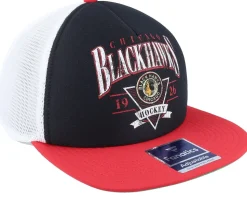 Chicago Blackhawks True Classic Foam Black/Athletic Red/White Trucker - Fanatics