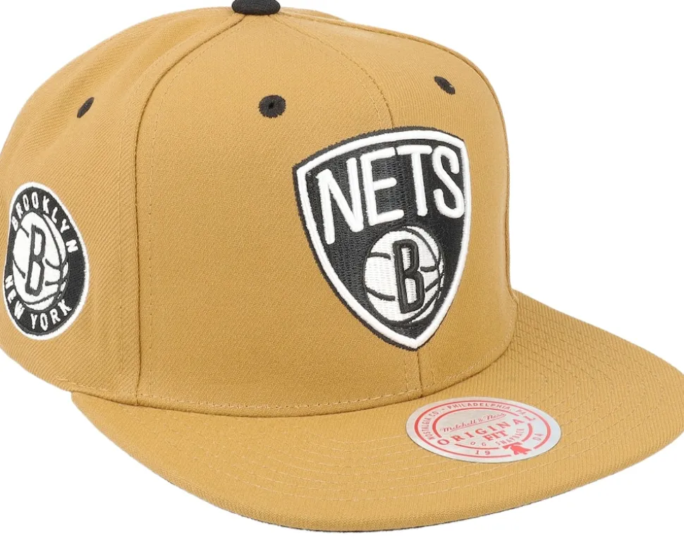 Chicago Bulls Sand And Sky Tan Fitted - Mitchell & Ness