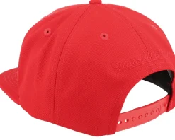 Chicago Bulls Shark Bite Red Snapback - Mitchell & Ness