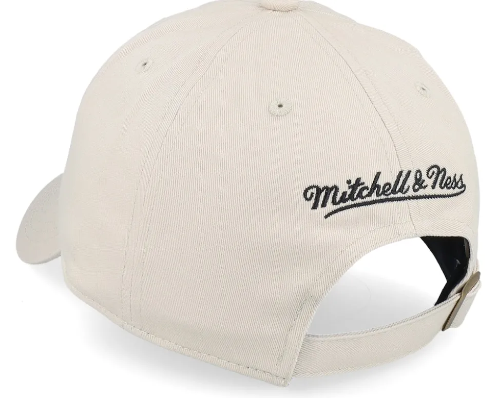 Chicago Bulls Swagger Hwc Cream Dad Cap - Mitchell & Ness