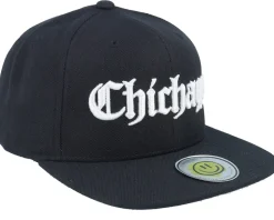 Chichago 3d Script Black Snapback - Lucid Smile