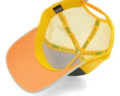 Chill Out Olive/Turquoise Coastal Trucker - Coastal