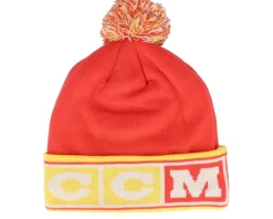 China Flag Knit Team Red Pom - CCM