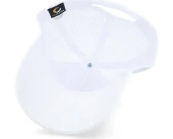 Chinese Dragon Gold Patch Velvet White A-frame Trucker - Calza Pennello