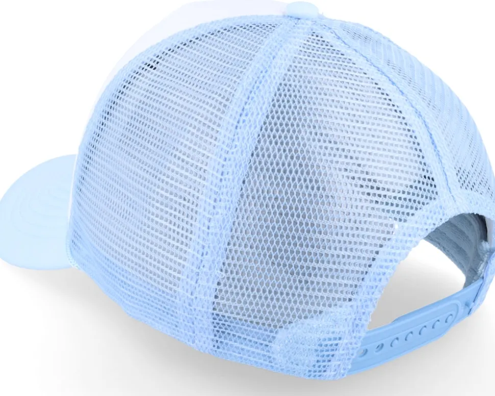 Cip Travel Service Puff Print Light Blue Trucker - Coney Island Picnic