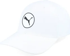 Circle Cat Tech Cap White Glow 110 Adjustable - Puma