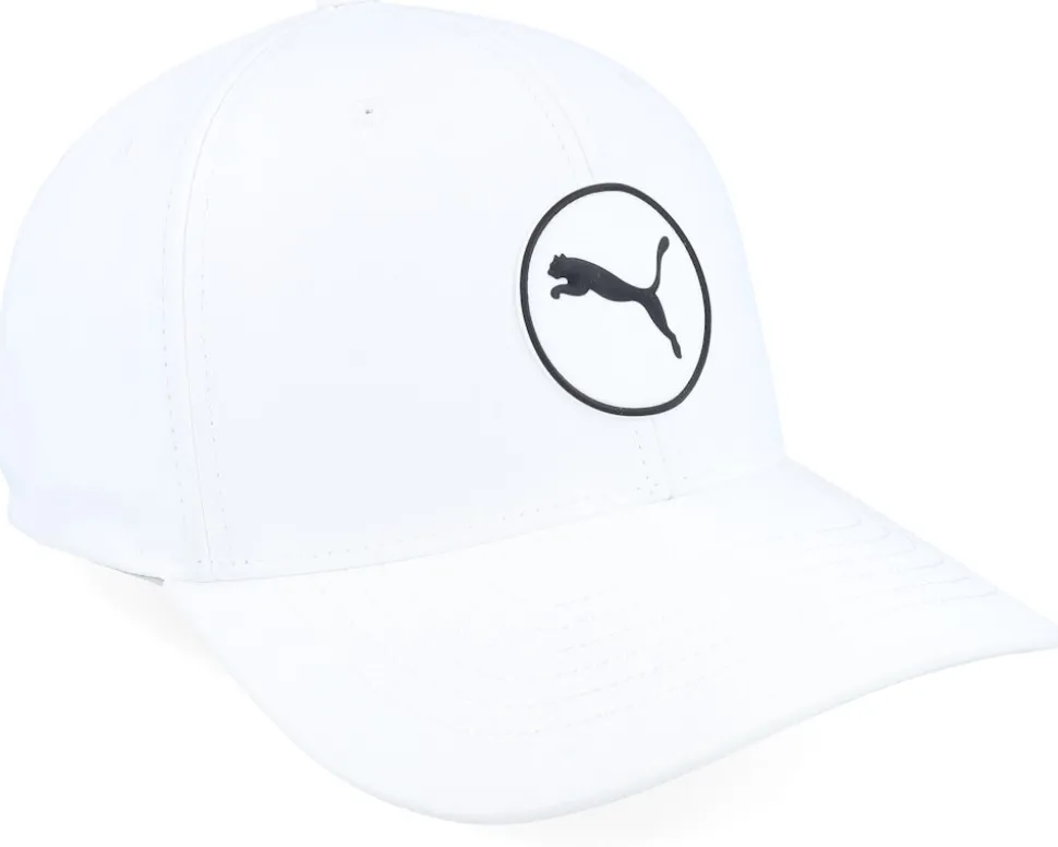 Circle Cat Tech Cap White Glow 110 Adjustable - Puma