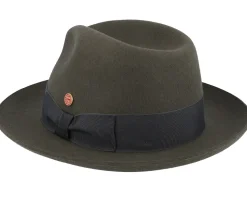 City Wool Stone Fedora - Mayser