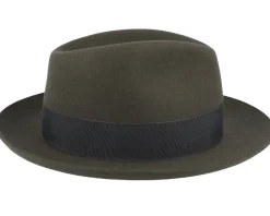 City Wool Stone Fedora - Mayser
