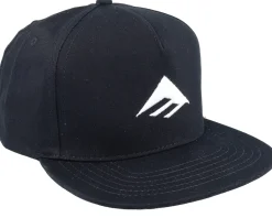 Classic Black/White Snapback - Emerica
