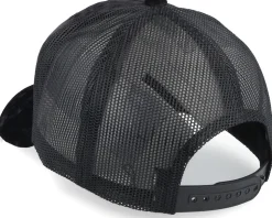 Classic Boxing Match Velvet Black A-Frame Trucker - Calza Pennello