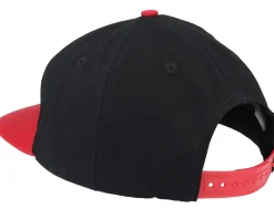 Classic Dot White/Black/Red Snapback - Santa Cruz