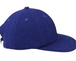 Classic H Houndstooth 6 Panel Navy Strapback - HUF