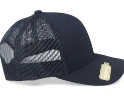 Classics Recycled Mesh Black Trucker - Yupoong