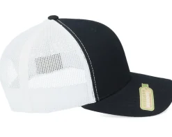 Classics Recycled Mesh Black/White Trucker - Yupoong