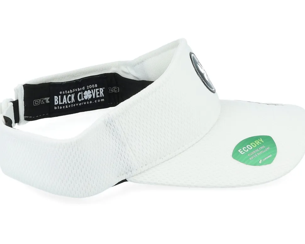 Clear White/Black Tpu Patch Visor - Black Clover