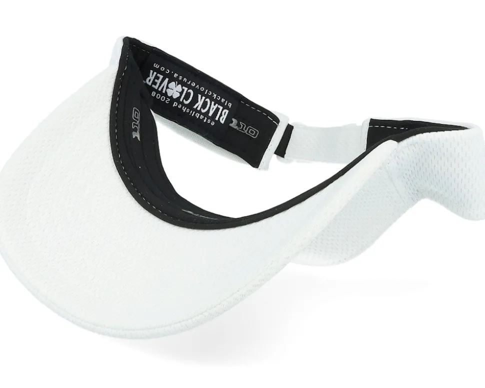 Clear White/Black Tpu Patch Visor - Black Clover