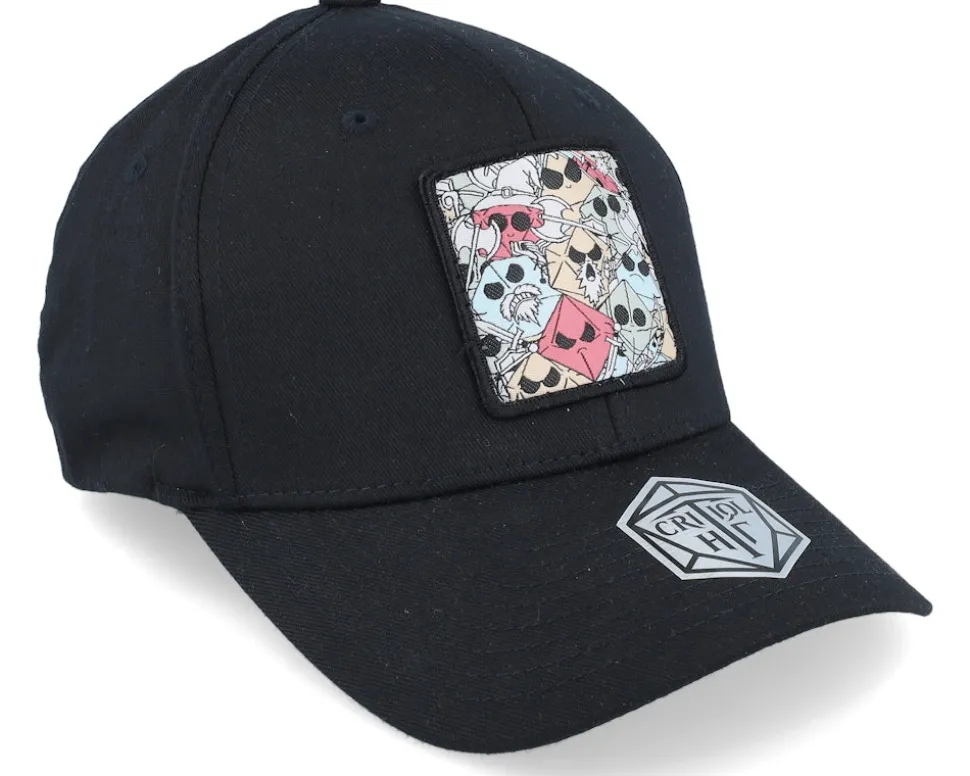 Cleric Box Patch Black Flexfit - Critiql Hit