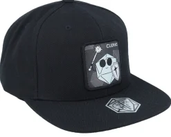 Cleric Box Patch Black Snapback - Critiql Hit