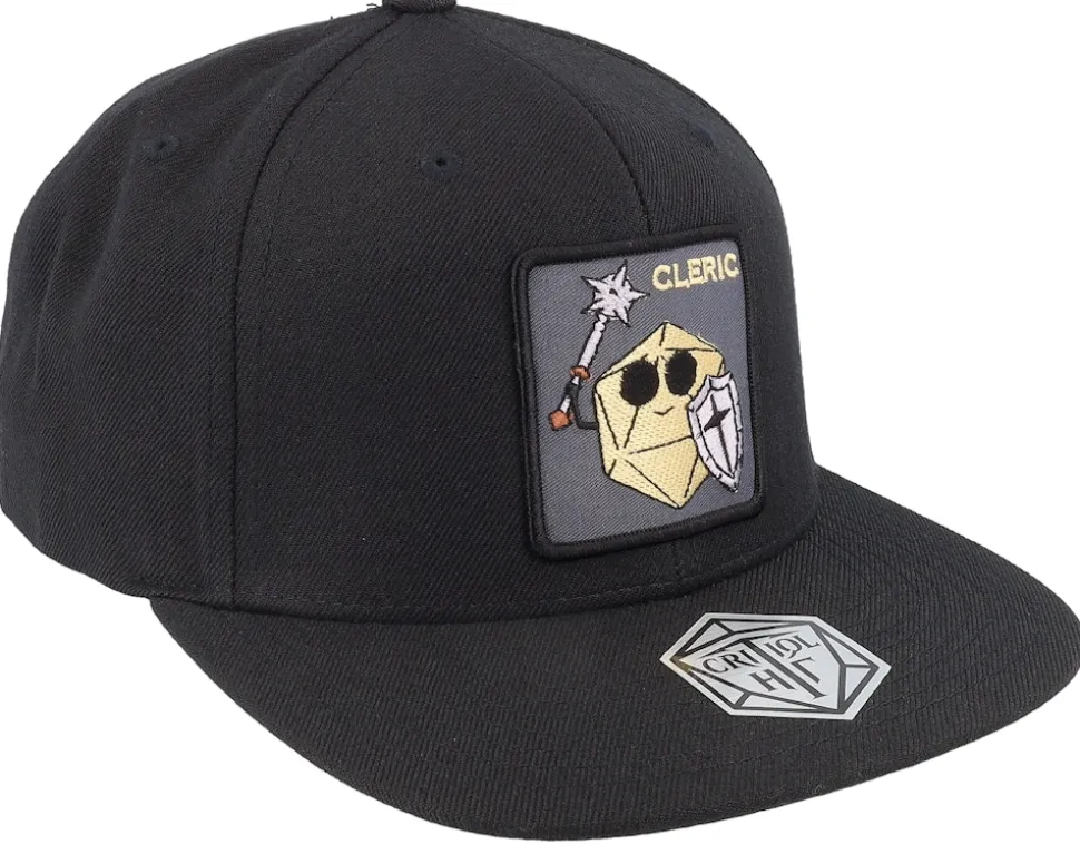 Cleric Class Black Snapback - Critiql Hit
