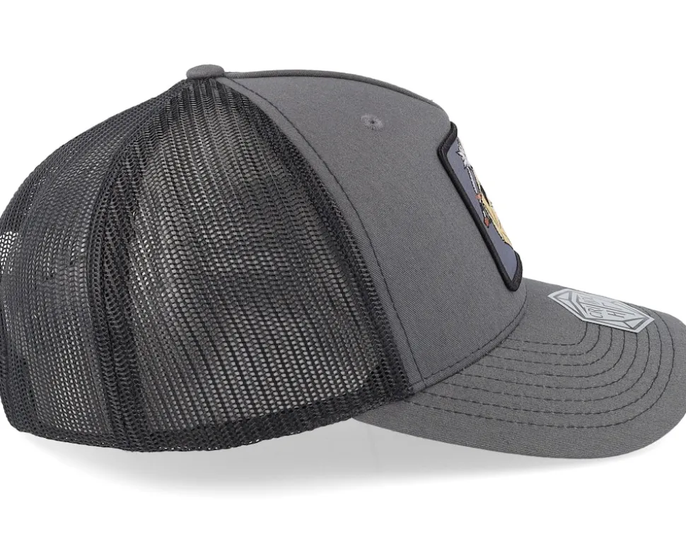 Cleric Class 112fp Charcoal/Black Trucker - Critiql Hit