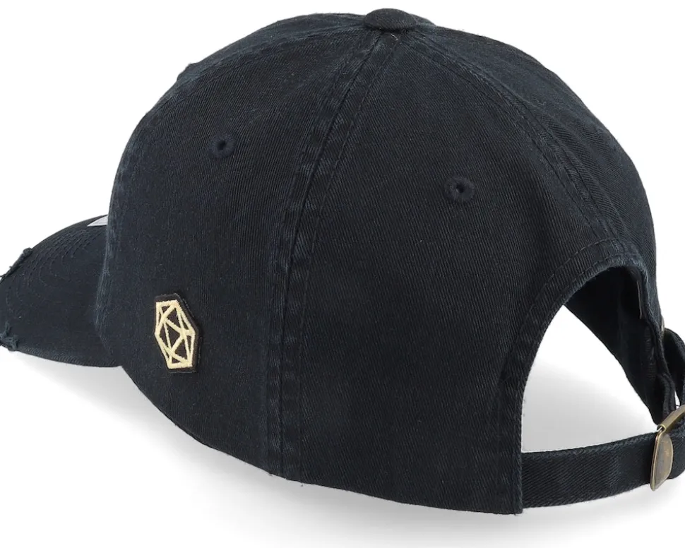 Cleric Dad Cap Destroyed Black Adjustable - Critiql Hit
