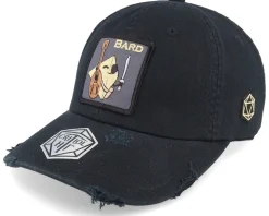 Cleric Dad Cap Destroyed Black Adjustable - Critiql Hit