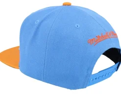 Cleveland Cavaliers Team 2 Tone 2.0 Blue/Orange Snapback - Mitchell & Ness