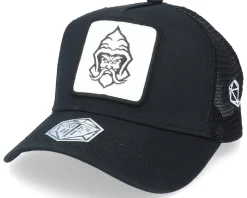 Cloaked Wizard Patch Black Trucker - Critiql Hit