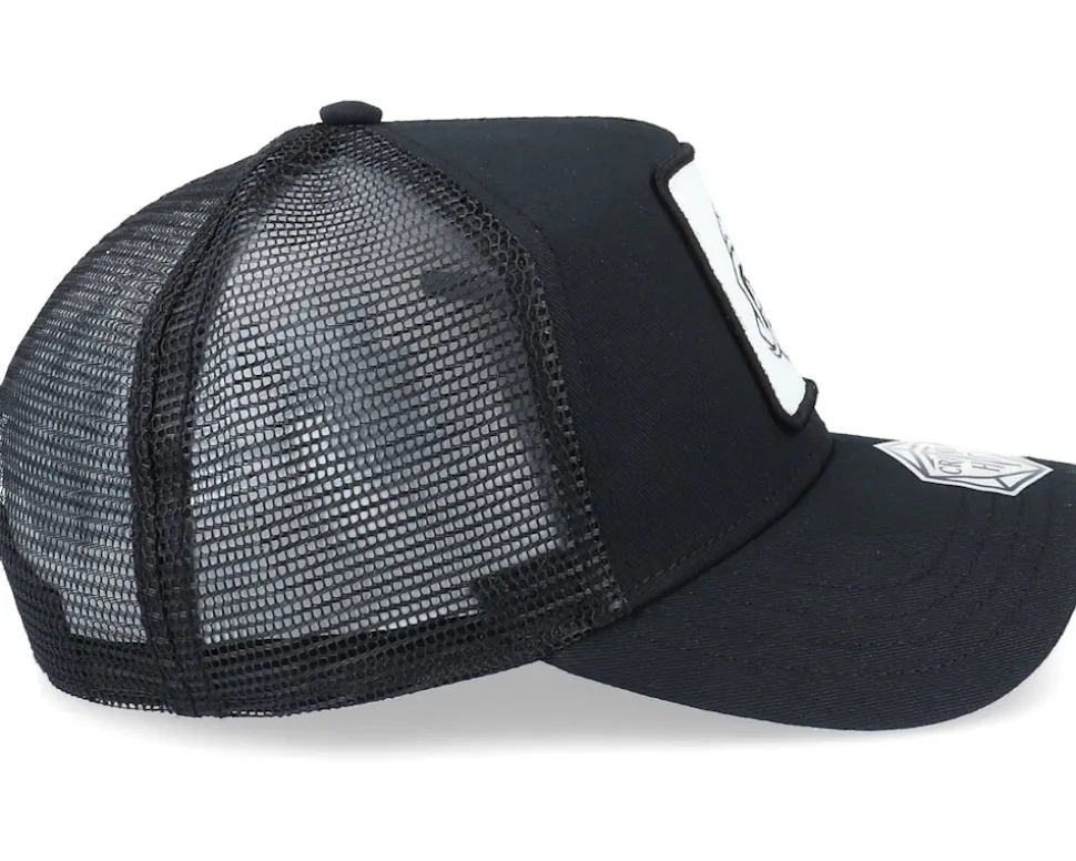 Cloaked Wizard Patch Black Trucker - Critiql Hit