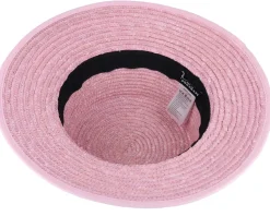 Cloche In Straw Braid Rose Bucket - Seeberger