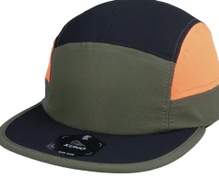 Cloudfit Olive/Black/Orange 5-Panel - Kumo