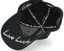 Clover Nation White Black Adjustable - Black Clover