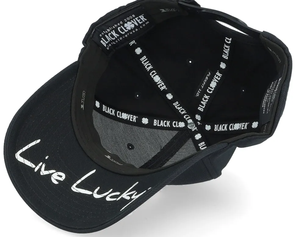Clover Nation White Black Adjustable - Black Clover