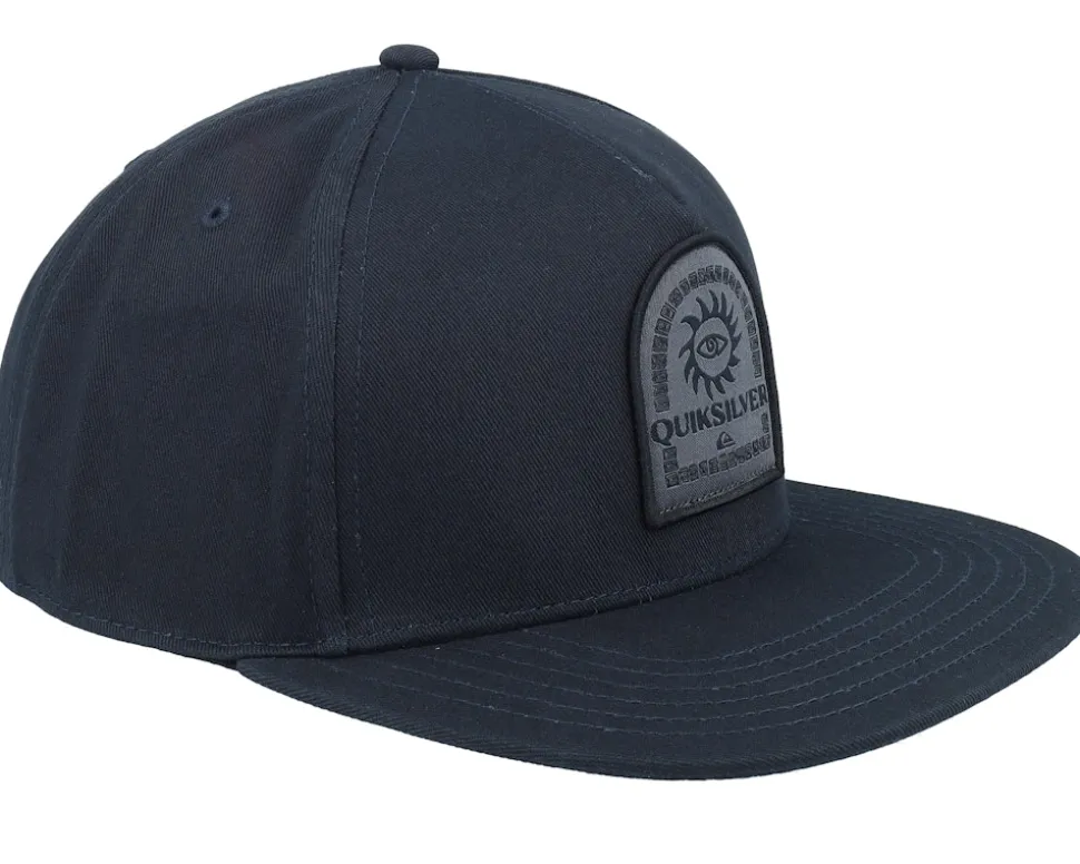 Club Master Black/Black Snapback - Quiksilver