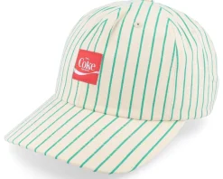 Coca-cola Delivery Low Profile Cap Tan Dad Cap - Brixton