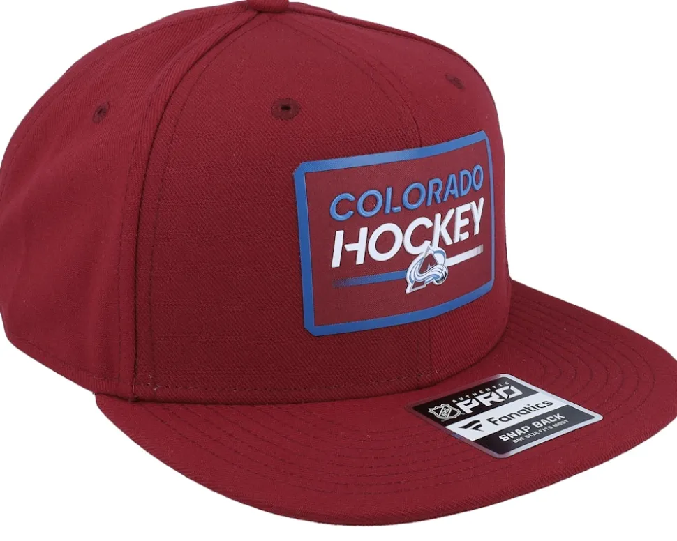 Colorado Avalanche Authentic Pro Prime Maroon Snapback - Fanatics