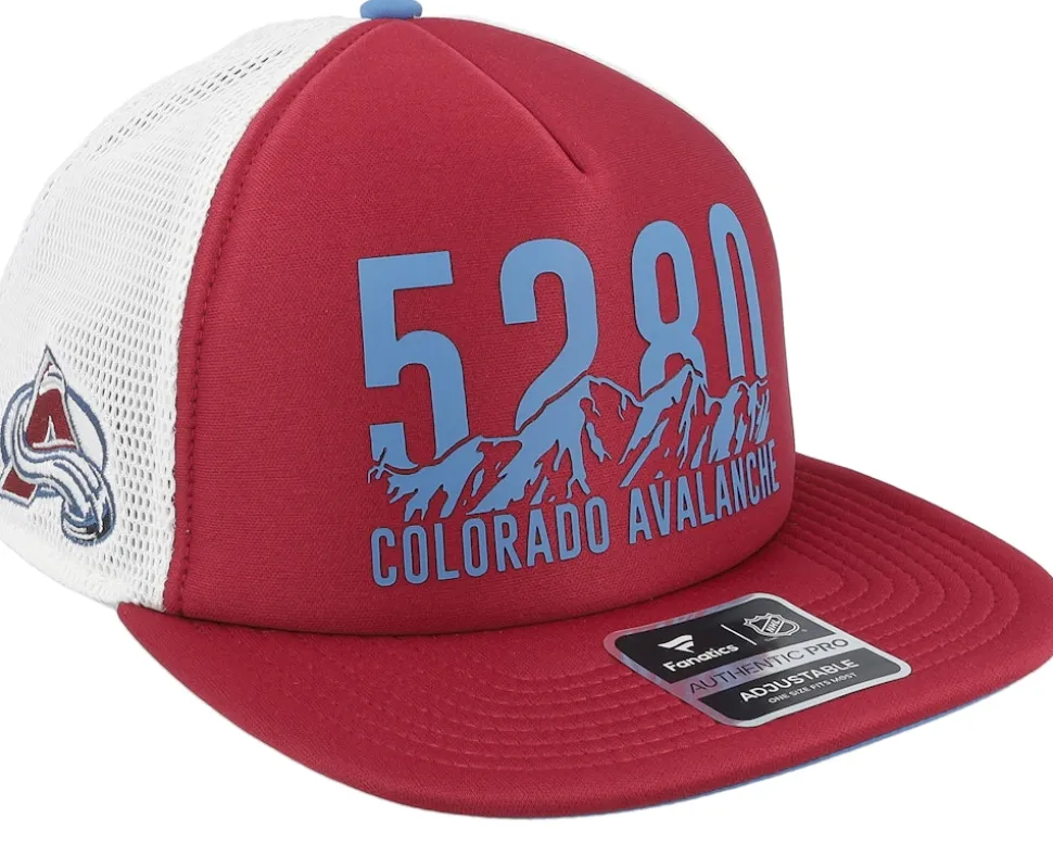Colorado Avalanche Authentic Pro Rink Hometown Garnet/Blue Trucker - Fanatics