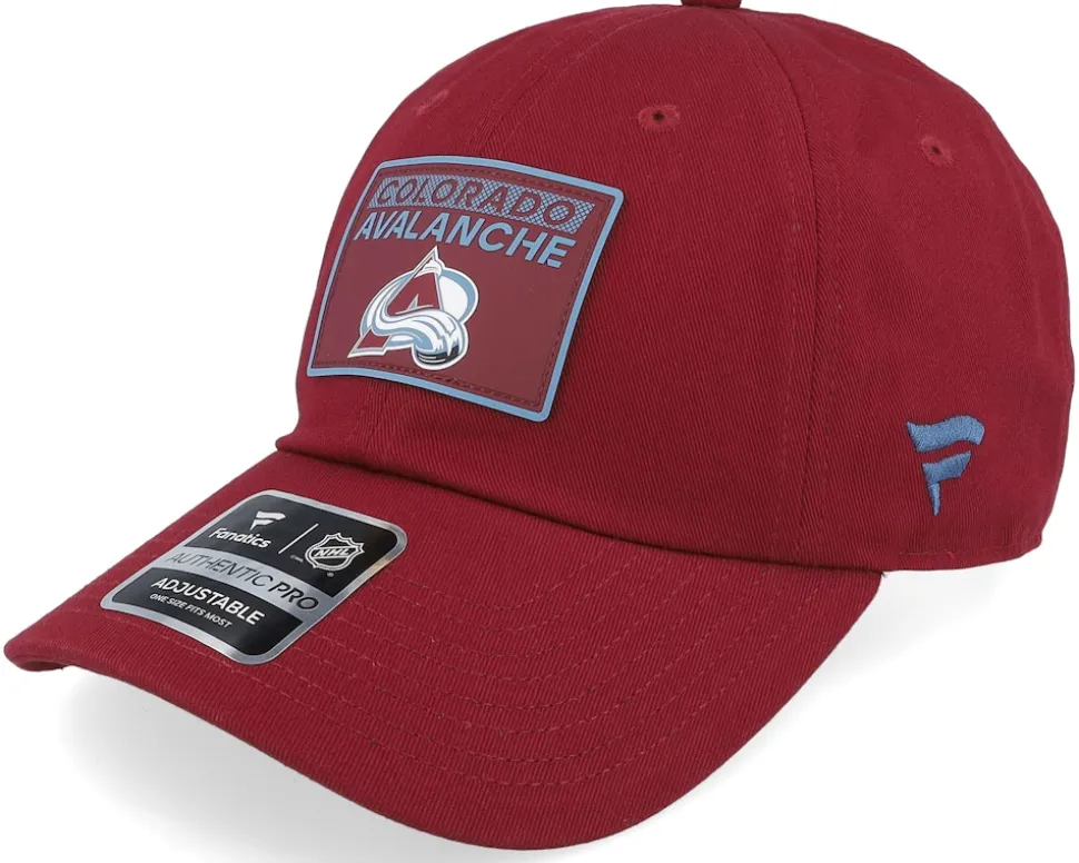 Colorado Avalanche Authentic Pro Rink Prime D. Garnet Dad Cap - Fanatics
