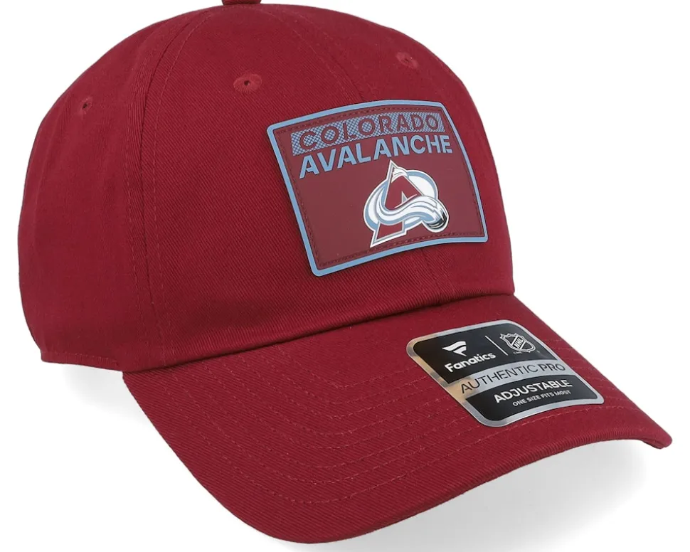 Colorado Avalanche Authentic Pro Rink Prime D. Garnet Dad Cap - Fanatics