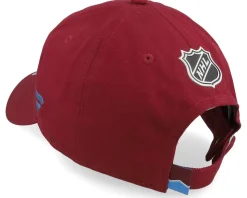 Colorado Avalanche Authentic Pro Rink Prime D. Garnet Dad Cap - Fanatics