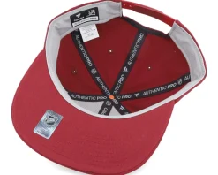 Colorado Avalanche Authentic Pro Rink Flat Brim Garnet Snapback - Fanatics